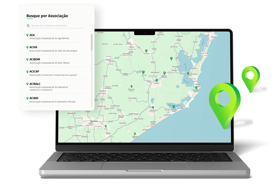 Encontre a Associação Empresarial mais perto de você Encontre a Associação Empresarial mais perto de você